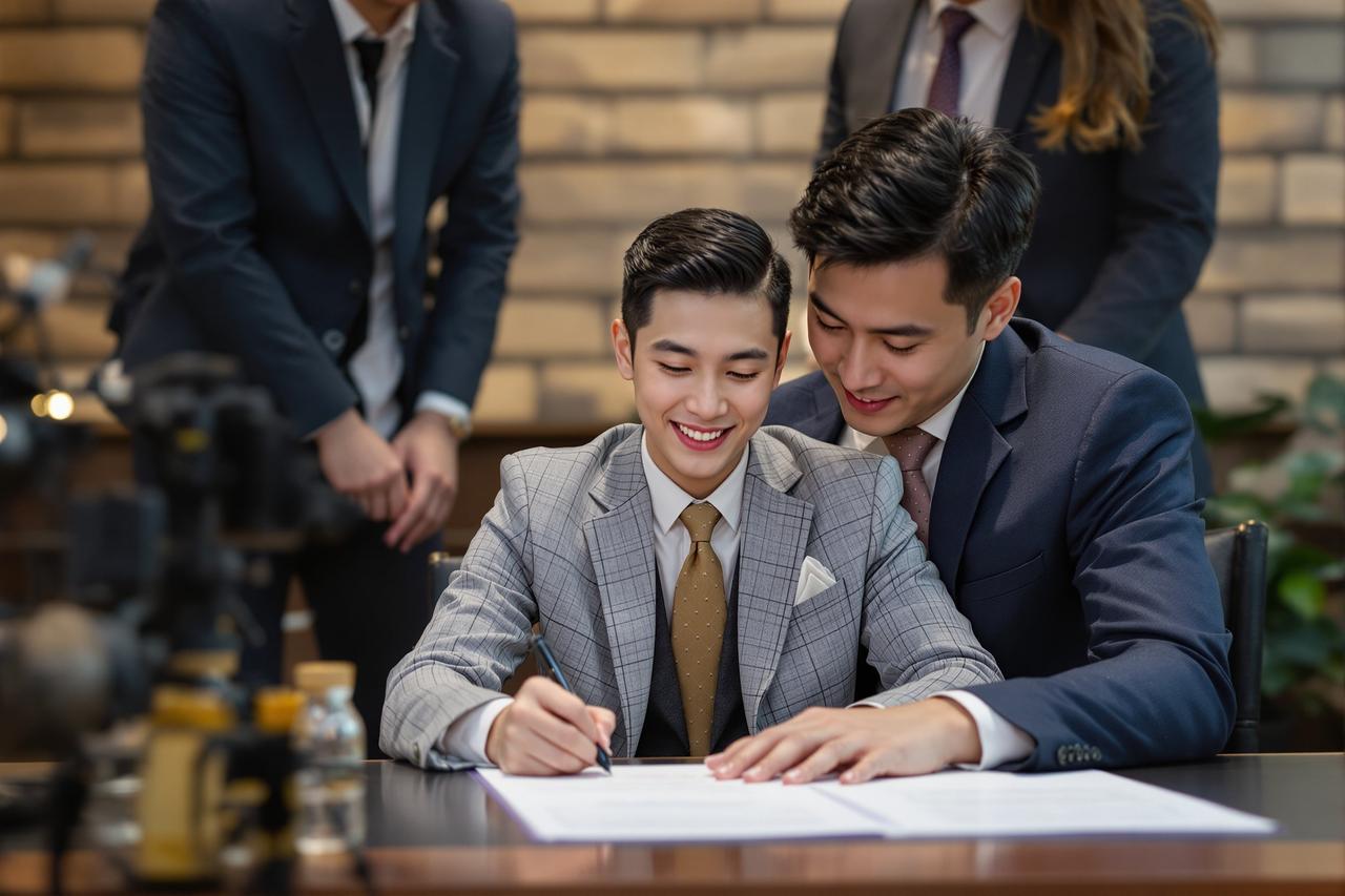 签约新生代演员陈思远，海角视频艺人矩阵再添新星